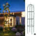 Solar 100 LED White Trellis For Light Up Your Garden / Plant / Bush 195cm x 40cm Streetwize - UK Camping And Leisure