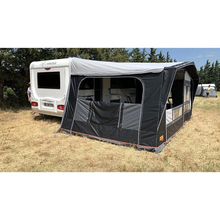 Soplair Traditional awning KARA 300 Depth Steel Frame for Caravans Soplair - UK Camping And Leisure