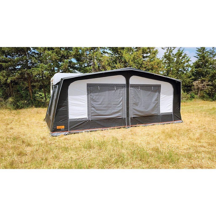 Soplair Traditional awning KARA 300 Depth Steel Frame for Caravans Soplair - UK Camping And Leisure