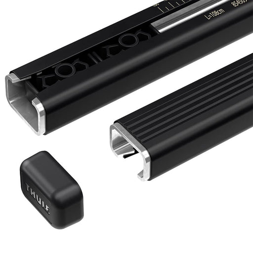 Thule SquareBar Evo Roof Bars full kit 712200 710600 186120 close-up detail