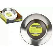 Stainless Steel Large Plate 24cm Camping Outdoor Park Hiking Travel Summit Summit - UK Camping And Leisure