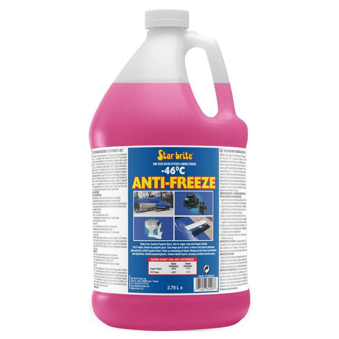 Star Brite Non-Toxic Antifreeze Pink 3.78L, Ready To Use, Starbrite Nova - UK Camping And Leisure