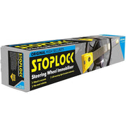Stoplock Original High Security Flashing LED Car Steering Wheel Lock Immobiliser Stoplock - UK Camping And Leisure