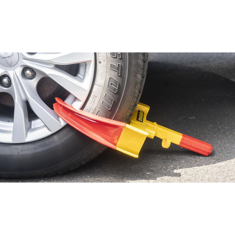 Streetwise Steel / Alloy Wheel Clamp Claw Style Quick & Easy Fit Car/Caravan/Motorhome Streetwize - UK Camping And Leisure