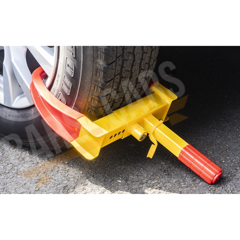 Streetwise Steel / Alloy Wheel Clamp Claw Style Quick & Easy Fit Car/Caravan/Motorhome Streetwize - UK Camping And Leisure