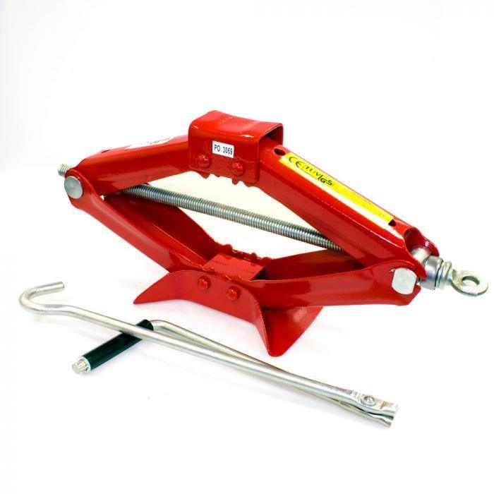 Streetwize 1.5 Tonne Car Maintenance & Repair Wind Up Handle Scissor Jack Lift Streetwize - UK Camping And Leisure