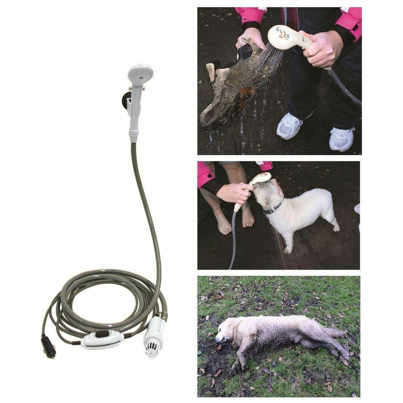 Streetwize 12v Porta Shower Portable 12 volt Camping Caravan & Shower Tent Maypole - UK Camping And Leisure