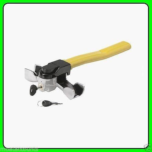 Streetwize Car Van Anti Theft Rotary Security Steering Wheel Lock Clamp Cover Streetwize - UK Camping And Leisure