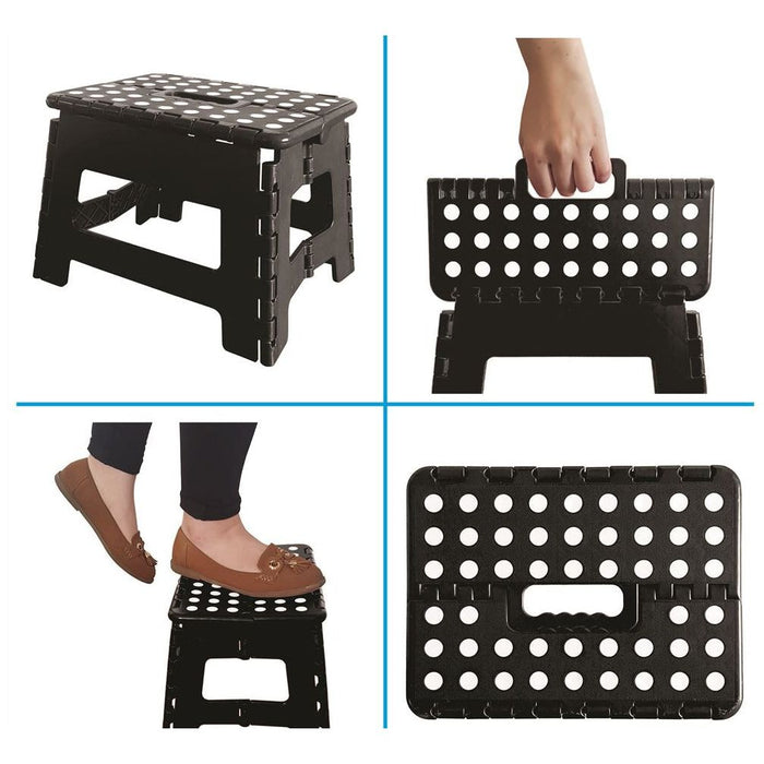 Streetwize Foldable Stool Leisurewize - UK Camping And Leisure