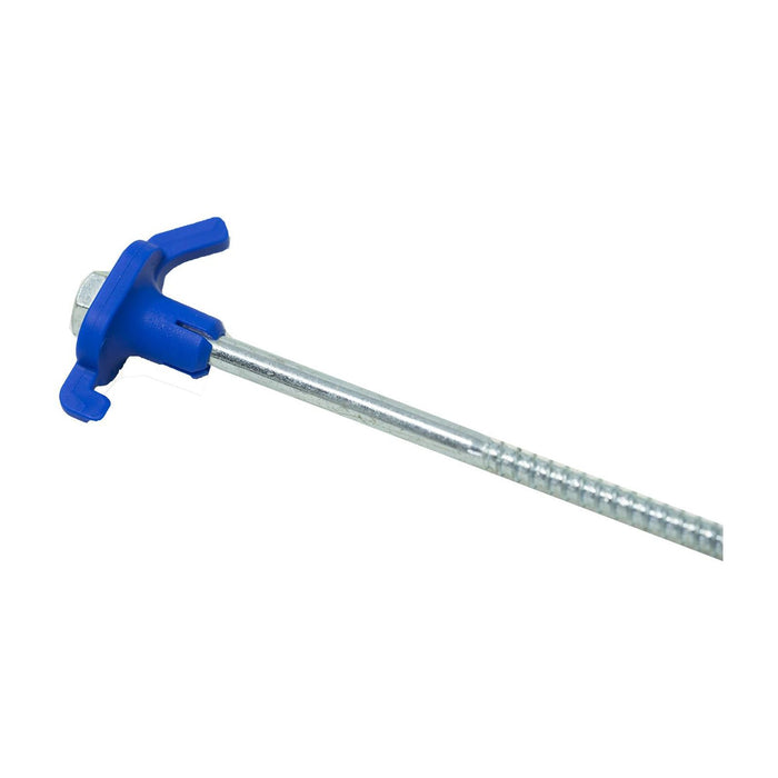 Streetwize Steel Screw Pegs Leisurewize - UK Camping And Leisure