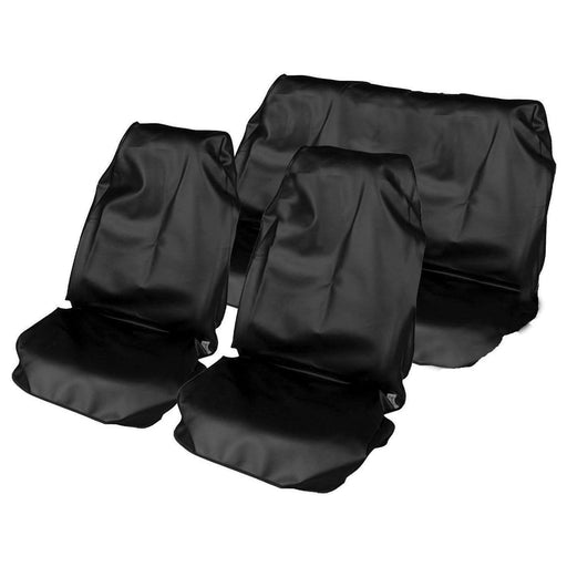 Streetwize Universal Heavy Duty Fully Waterproof Seat Covers Full Set in Black UK Camping And Leisure