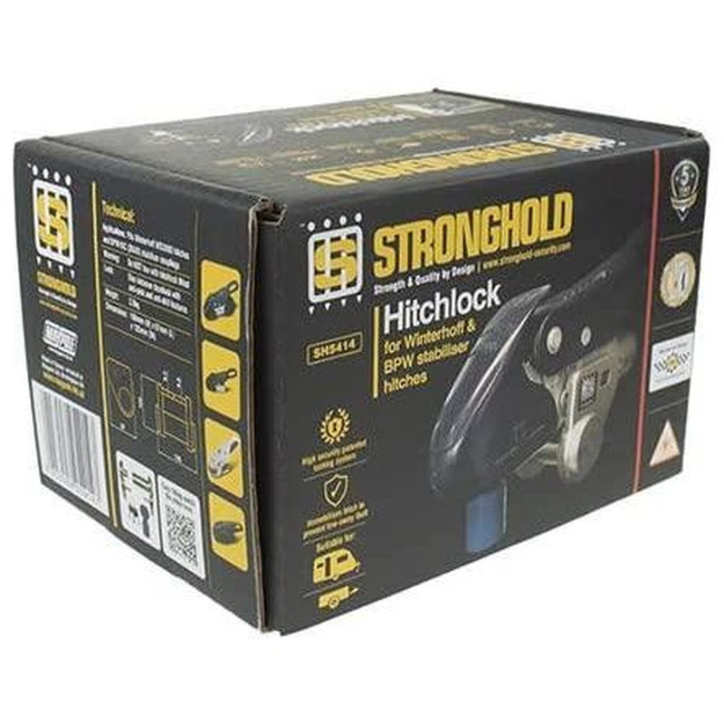 Stronghold Heavy Duty Hitch Lock Stronghold - UK Camping And Leisure