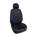 Stylish Blue/Black Car Van Seat Cushion Front Seat Cover Protect Back Support Streetwize - UK Camping And Leisure