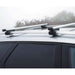 Summit Value Aluminium Roof Bars fits Saab 9-3X 2009-2012 Estate 5-dr with Raised Rails Summit - UK Camping And Leisure