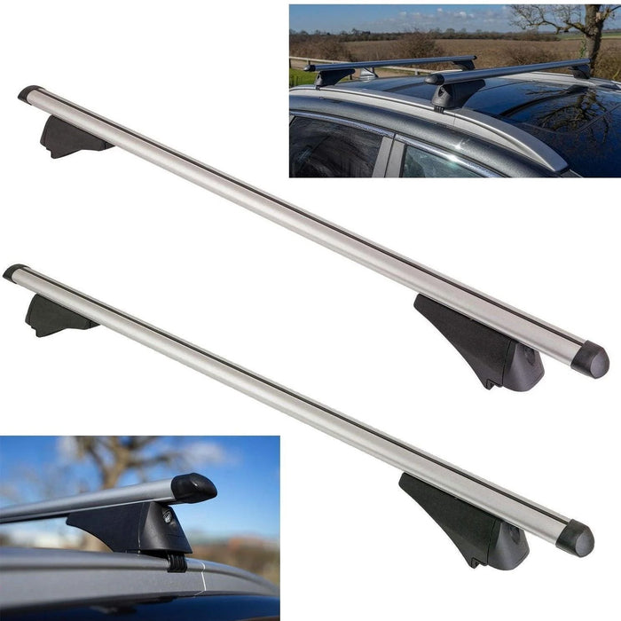 Summit Value Aluminium Roof Bars fits Renault Kadjar 2015-2022 Suv 5-dr with Flush Rails Summit - UK Camping And Leisure