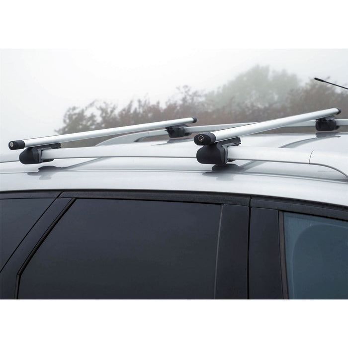 Summit Roof Bars to Fit Cars with Raised Rails UK Camping And Leisure