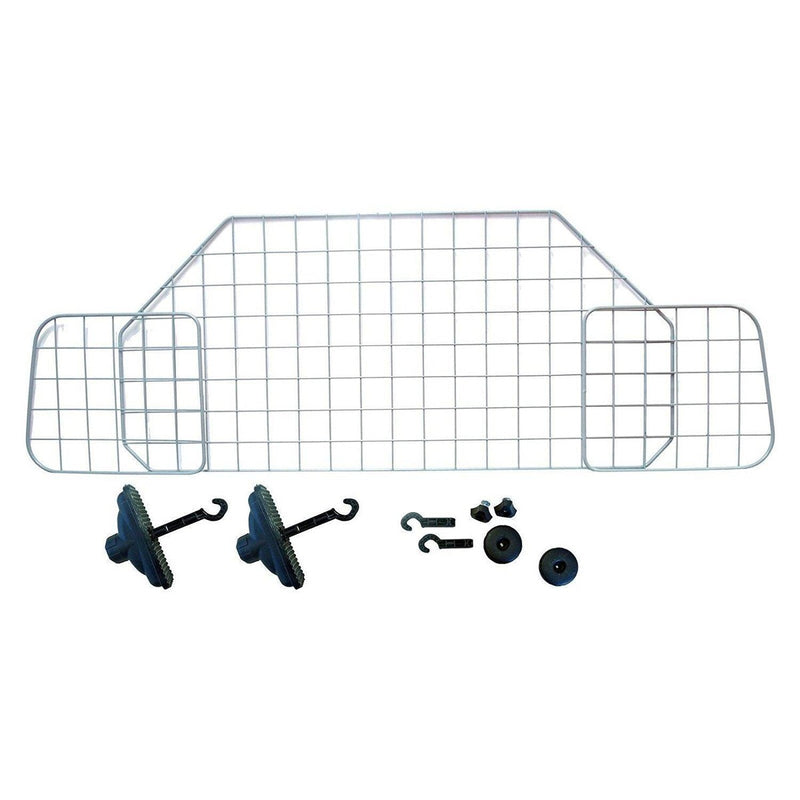 Summit Silver Metal Car Safety Wire Mesh Headrest Dog Guard Adjustable Barrier Summit - UK Camping And Leisure