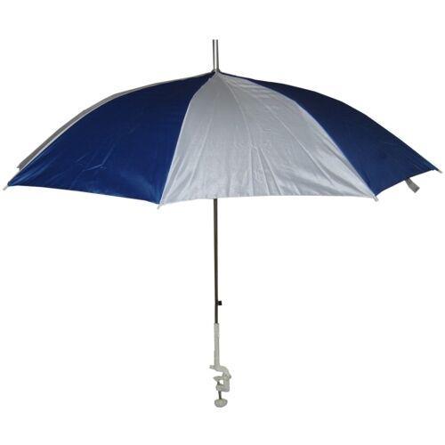SunnCamp Blue Clamp on Parasol with UPF + 35 Suitable for Prams or Camping Chairs UK Camping And Leisure
