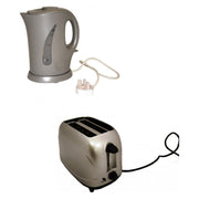 SunnCamp Silver Low Watt Camping Kettle & Toaster SunnCamp - UK Camping And Leisure