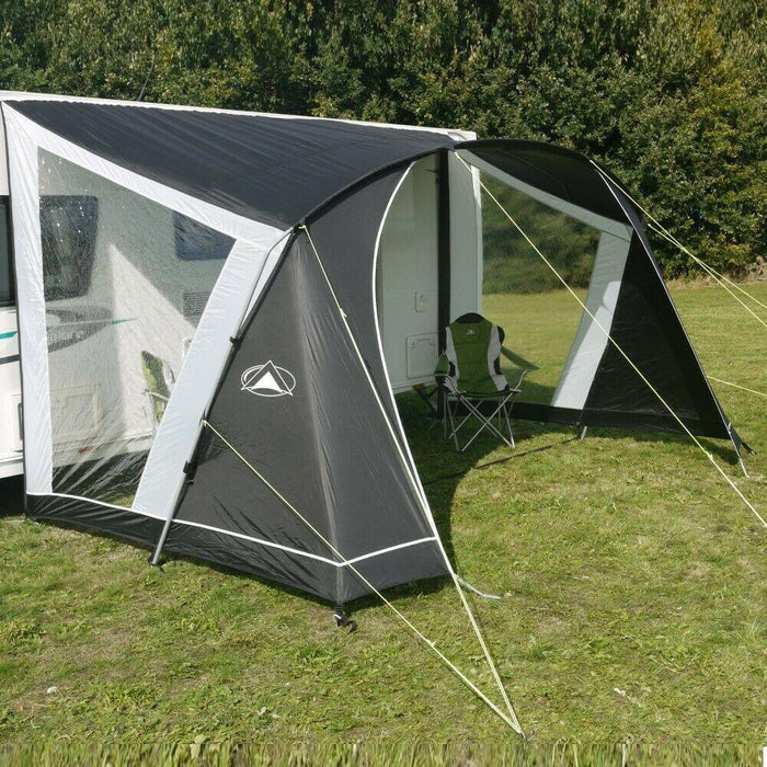 Sunncamp Swift 390 Caravan Sun Canopy Awning Open Porch Front SF8000 SunnCamp - UK Camping And Leisure