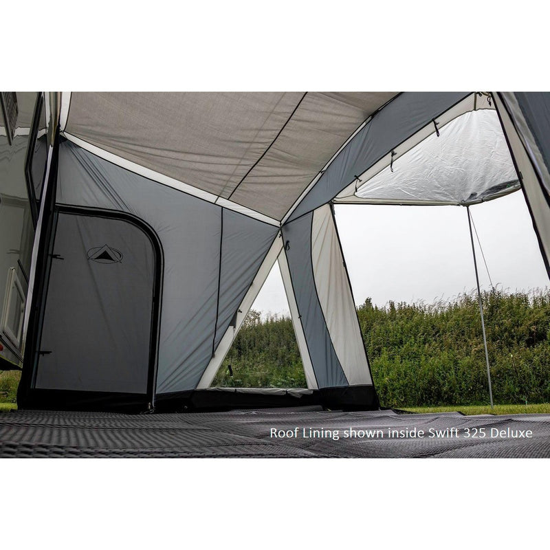 SunnCamp Swift 390 SC Grey Caravan Poled Awning SF2064 SunnCamp - UK Camping And Leisure