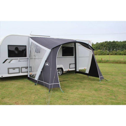 Sunncamp Swift 330 Lightweight Caravan Awning Sun Canopy Grey UK Camping And Leisure