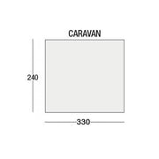 Sunncamp Swift Grey 330 Lightweight Caravan Awning Sun Canopy SunnCamp - UK Camping And Leisure