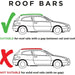 Summit Premium Steel Roof Bars fits Skoda Fabia Scout 2009-2016 Estate 5-dr with Raised Rails Summit - UK Camping And Leisure