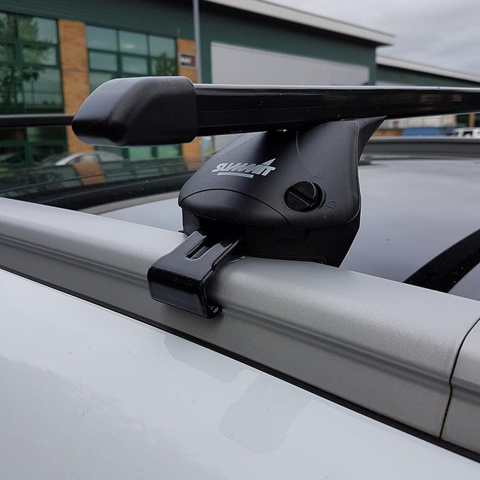 Summit Premium Steel Roof Bars fits Vauxhall Zafira C 2011-2018 Mpv 5-dr with Flush Rails Summit - UK Camping And Leisure