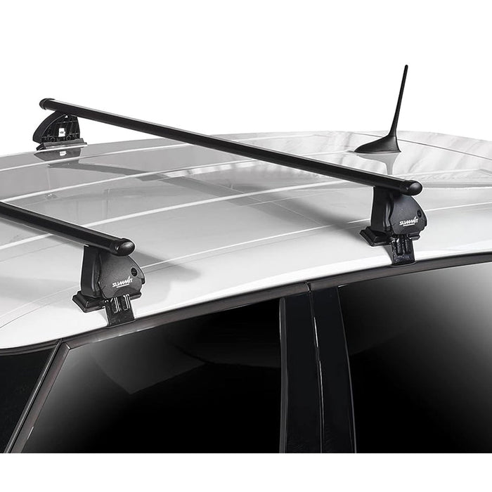 Summit Premium Steel Roof Bars fits Toyota Auris E18 2013-2018 Hatchback 5-dr with Normal Roof Summit - UK Camping And Leisure
