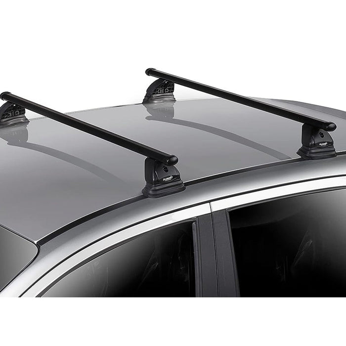 Summit Premium Steel Roof Bars fits Mitsubishi L200 2016-2021 Double Cab 4-dr with Fixed Point Summit - UK Camping And Leisure