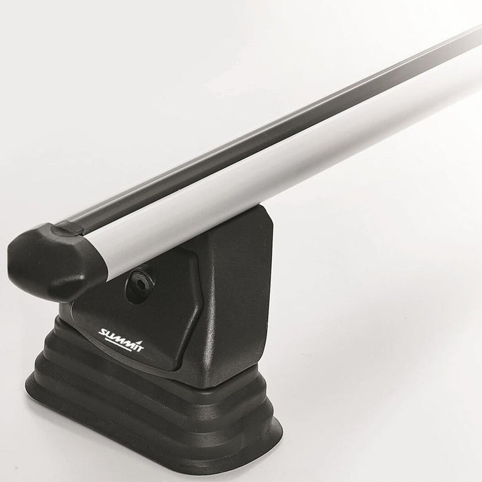 Summit Premium Aluminium Roof Bars fits Fiat Stilo 2002-2007 Hatchback 3-dr with Fixed Point Summit - UK Camping And Leisure