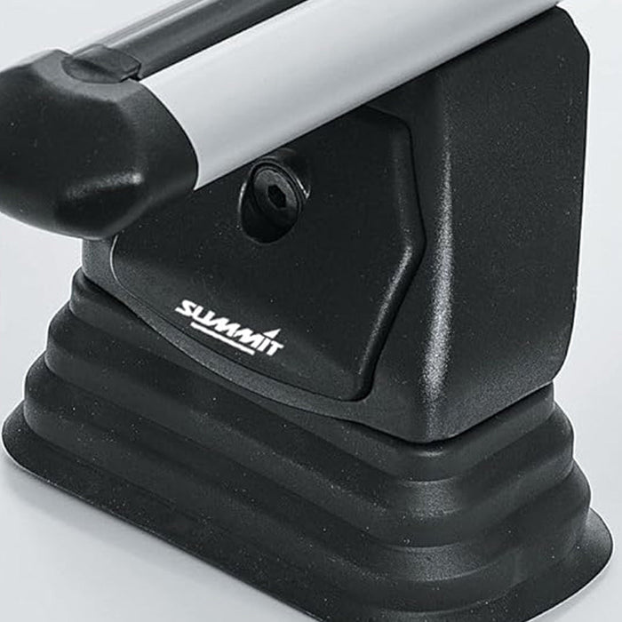 Summit Premium Aluminium Roof Bars fits Mitsubishi Lancer CY/ CX 2008-2016 Hatchback 5-dr with Fixed Point Summit - UK Camping And Leisure