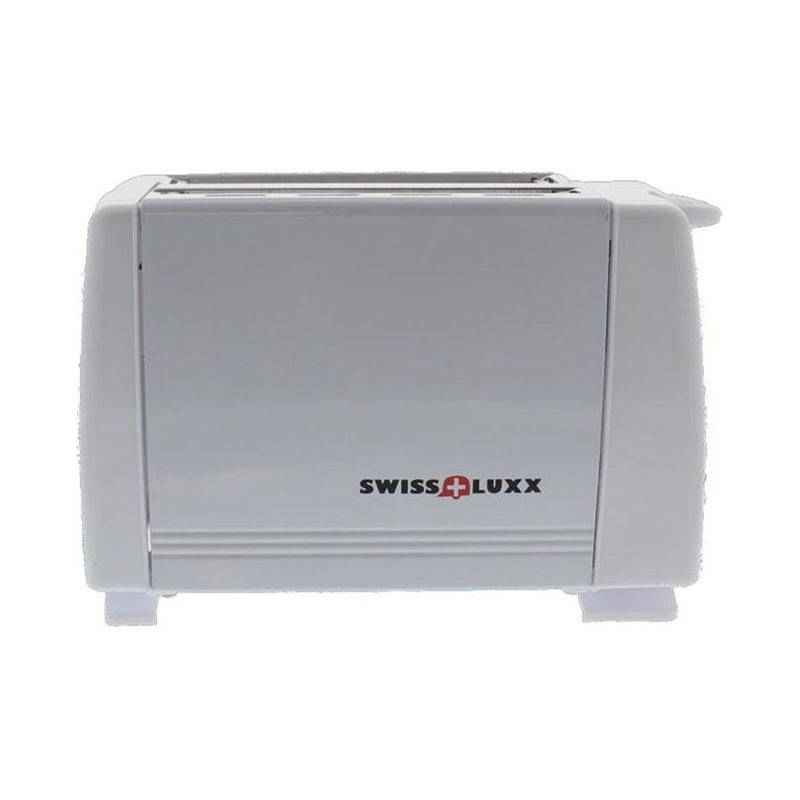 Swiss Lux Low Wattage White Toaster Swiss Luxx - UK Camping And Leisure