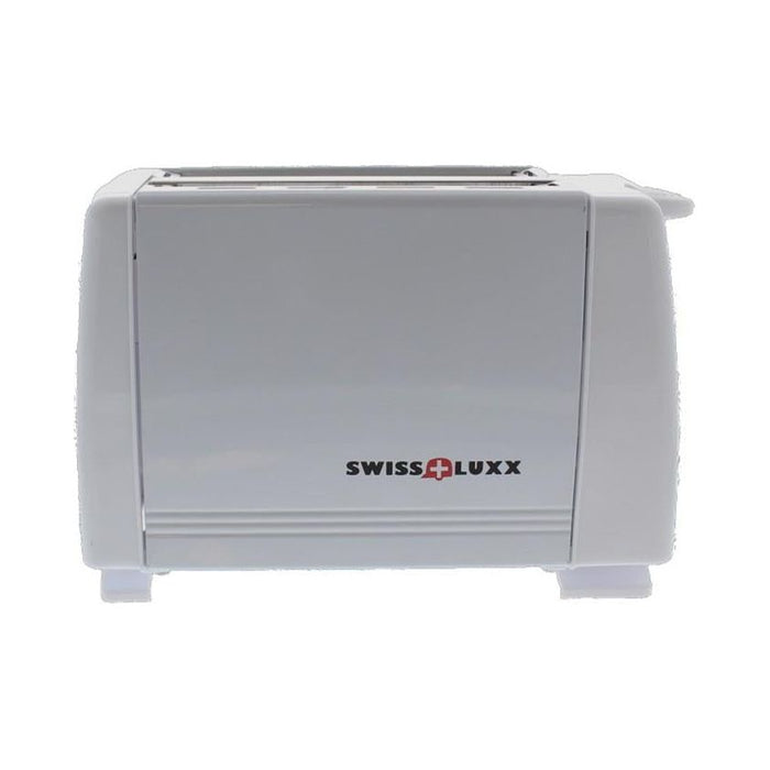 Swiss Lux Low Wattage White Toaster UK Camping And Leisure