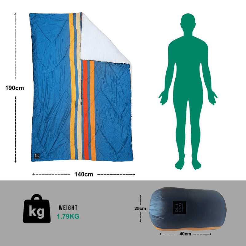 Olpro Blanko Outdoor Blanket (Seaside)