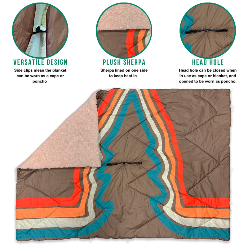 Olpro Blanko Outdoor Camping Blanket (Vivid Spruce)