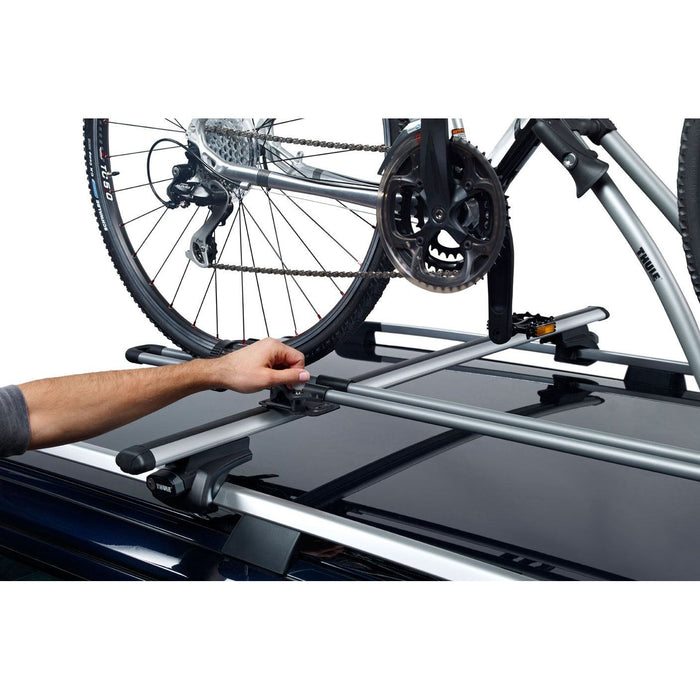 Thule bike rack roof sale