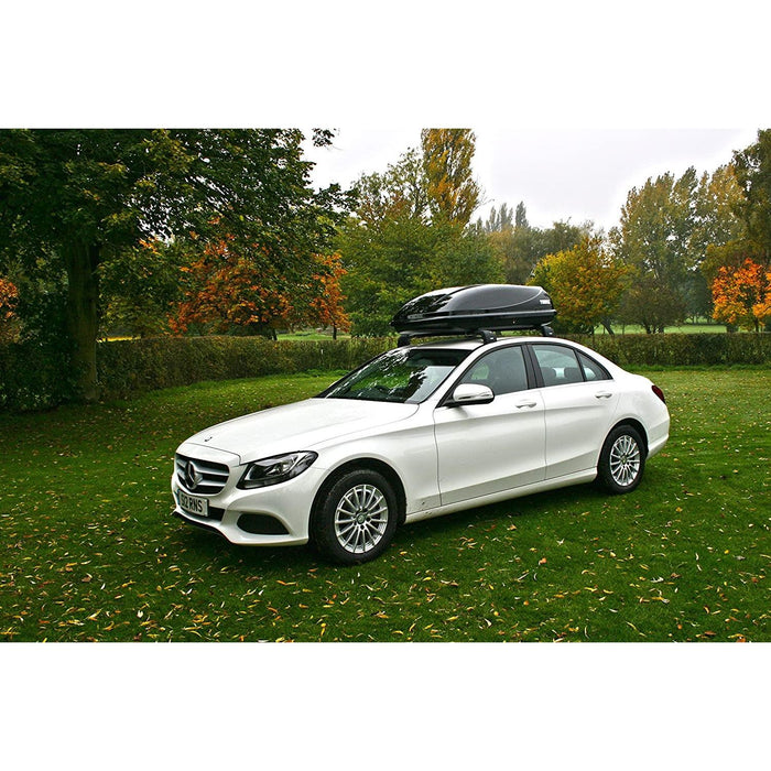 THULE Ocean 100 Car Roof Box in Gloss Black 360 Litre Size - UK Camping And Leisure