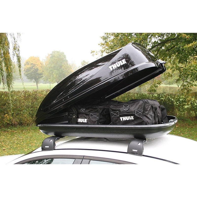 Thule Ocean 80 Car Roof Box Gloss Black Finish 320 Litre Thule - UK Camping And Leisure