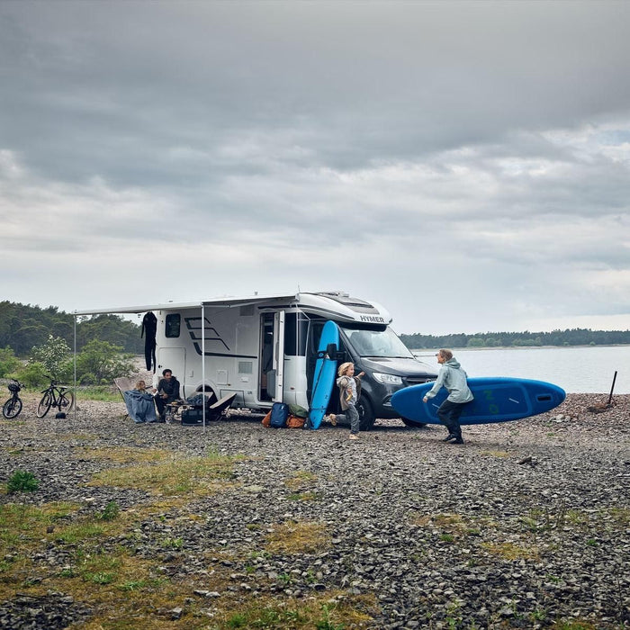 Thule Omnistor 5200 awning 3.52x2.50m white frame, mystic gray - UK Camping And Leisure