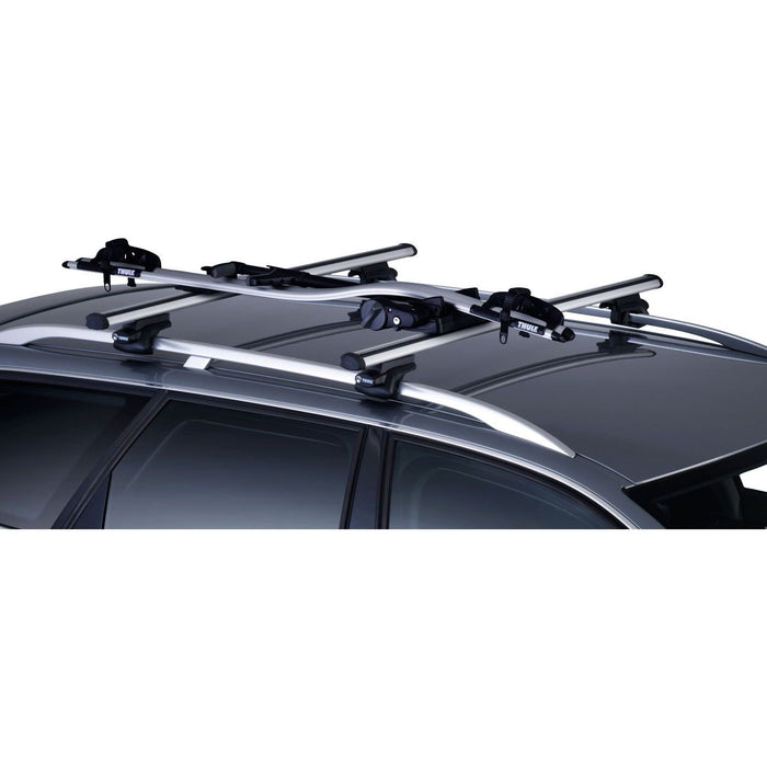 Thule ProRide 591 Bike Carrier Rack Roof Bar Mounted Aluminium Thule - UK Camping And Leisure