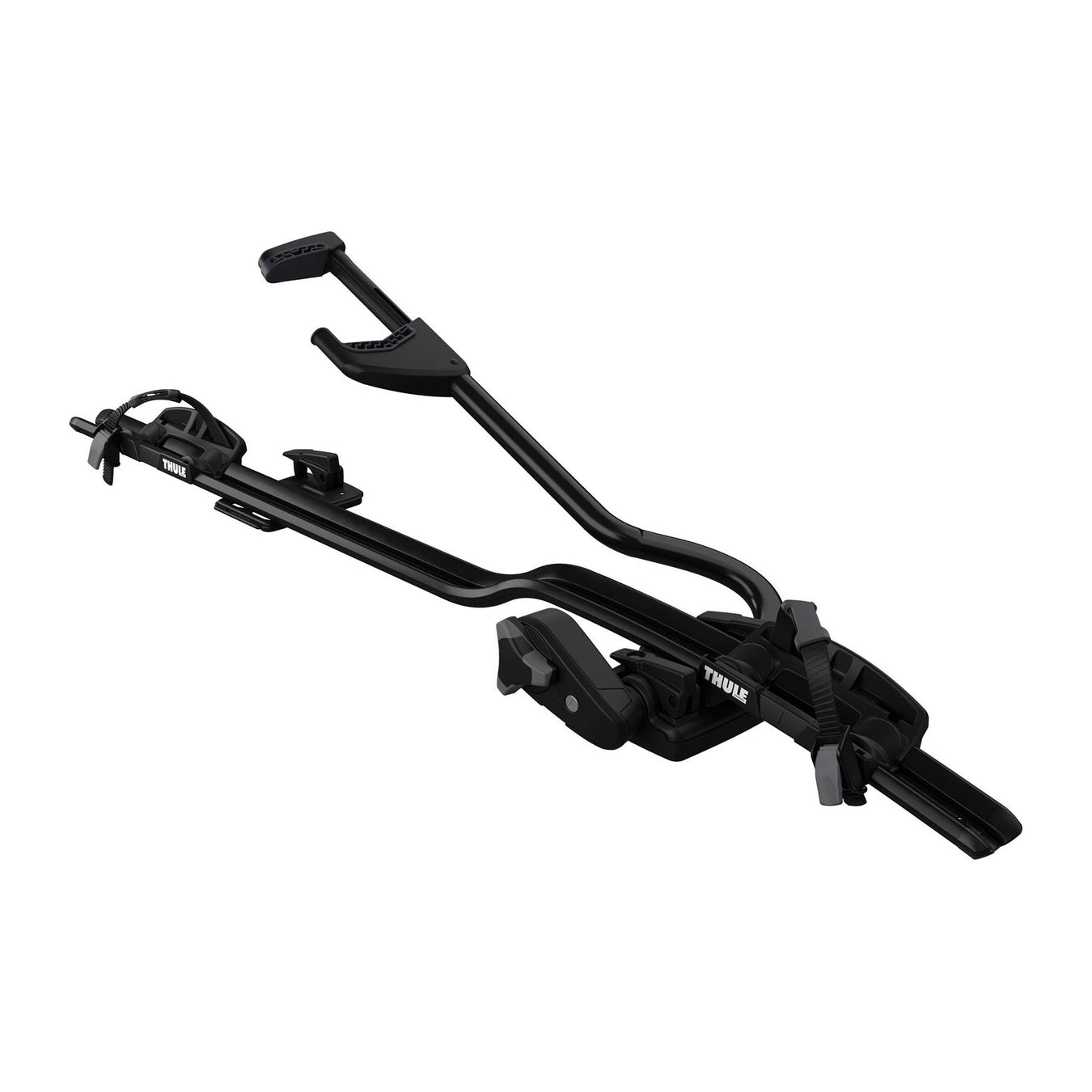 Thule ProRide 598B Black Roof Mount Cycle Carrier Bike Rack Inc T-Track & Locks Thule - UK Camping And Leisure