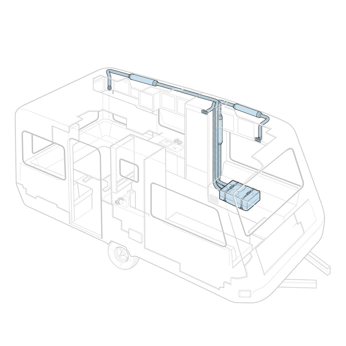 Truma Saphir Comfort under bench Air Conditioning Unit 44035-01 Truma - UK Camping And Leisure