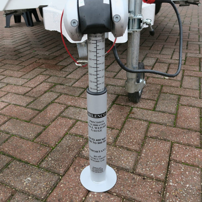 Milenco Precision Calibrated Ball Weight Gauge – 400kg Tow Ball Noseweight Scale (BS7961 Approved)