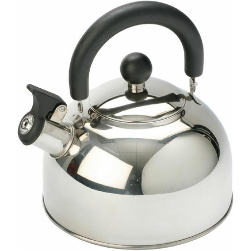 Vango 1.6L Stainless Steel Kettle With Folding Handle Camping - UK Camping And Leisure