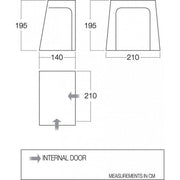 Vango Bedroom Inner Tent Storage BR001- Kela Galli Jura Rhone Drive Awayawning Vango - UK Camping And Leisure