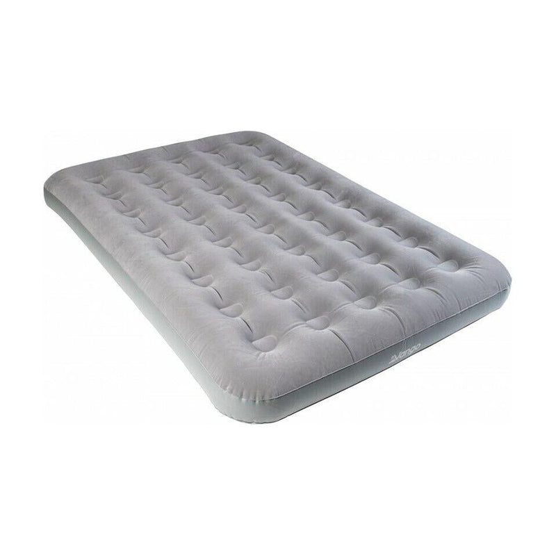 Vango Double Flocked Inflatable Airbed - Nocturne Grey Camping Vango - UK Camping And Leisure
