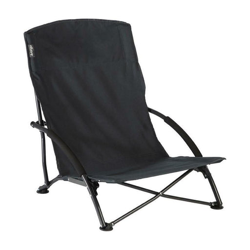 Vango Dune Folding Low Beach Chair - Granite Grey - UK Camping And Leisure