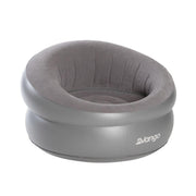 Vango Inflatable Donut Flocked Chair DLX Nocturne Grey Vango - UK Camping And Leisure